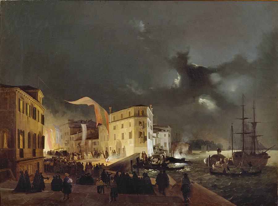 Festa notturna a San Pietro in Castello